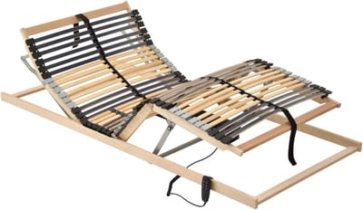 Elektrische Lattenbodem - Verstelbare Bodem - Comfortabel Slapen - 42 Latten 7 Zones - 80x200 cm