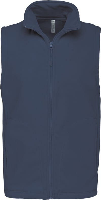 Kariban Bodywarmer van microfleece heren K913 - Deep Blue - 5XL