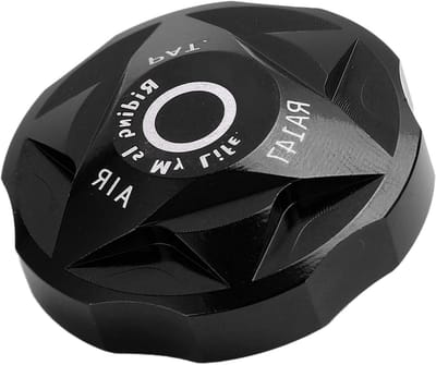 Verstelbare luchtklepdeksel voor voorvork, luchtkamerdeksel en aluminium cap voor mountainbike vering