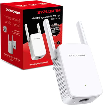 Wifi Versterker - Netwerk Uitbreider - Betere Dekking - 802.11ac Standaard - 8.47 x 7.63 cm - Wit
