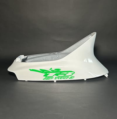 Piaggio Old Zip Stickerset - T3 - Fluor Groen