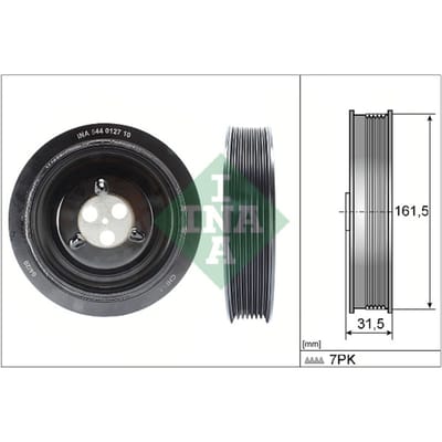 Schaeffler Ina Riemschijf, krukas INA 544 0127 10