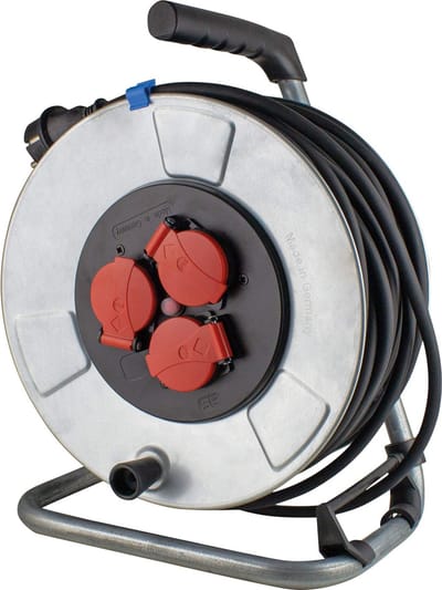 Verlengkabel met spoel AS-Schwabe 10316 H05RR-F 3G1,5; 50 m
