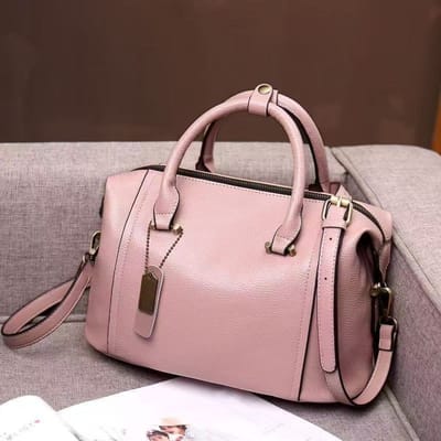 Leren Dames Tassen, Crossbody Tassen, Grote Zachte Puur Lederen Handtassen, Counter Schoudertassen, Veelzijdige Dames Tassen white