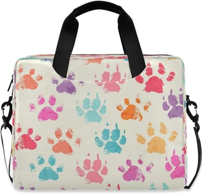 Laptoptas - Laptop sleeve - Veilig transport - Veelzijdig opbergvak - Tot 16 inch - Meerkleurig