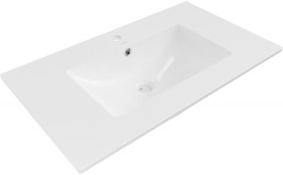 Mexen Atena ingebouwde wastafel 80 x 46 cm, wit - 25018000