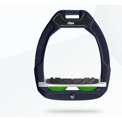 Veiligheidsstijgers Paardrijden Ingelijnd Grip Bruin/Grijs/Groen Flex-On Safe-On