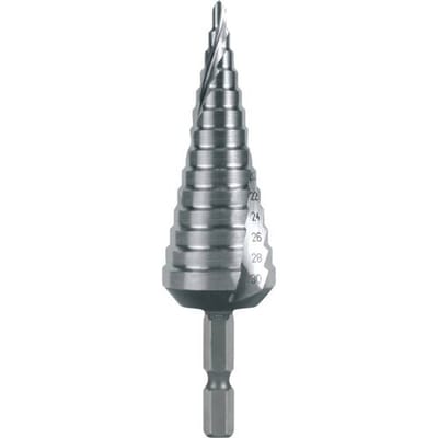 RUKO 101052H HSS Getrapte boor 30.0 mm Gezamenlijke lengte 105 mm Zeskant schacht 1 stuk(s)