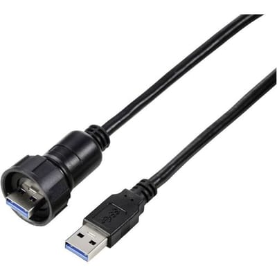 TRU COMPONENTS TC-12770412 USB 3.0-adapter inclusief 1 m kabel 1 stuk(s)