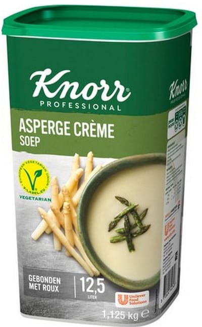 Knorr - Aspergecr├ó┬ö┬£├é┬┐mesoep - 12.5 liter - Omdoos 6x