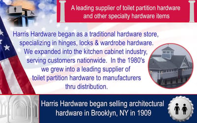 Harris Hardware TP5510-B Harris TP5510 Strike & Keeper Gegoten Zamac Beugel voor Metalen Scheiden, Verchroomd