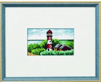 Permin borduurpakket vuurtoren om te borduren 92-8421