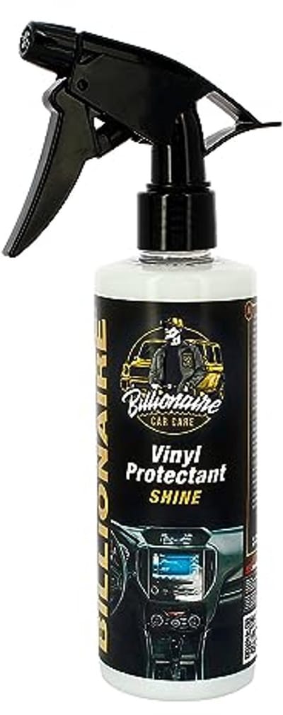 Vinyl Protectant Matte Dashboardreiniger voor Kunststof, Rubber en Vinyl - 300 ml - UV-bescherming en Kokosgeur