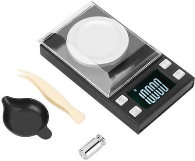 Dailygoody - Digitale Elektronische Schaal - Hoge Precisie - Draagbaar en Compact - Voor Sieraden en Poeder - 50g/0.001g - Geschikt voor Thuisgebruik ...