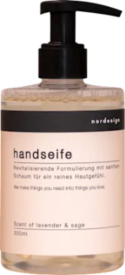 Nordesign Vloeibare Handzeep | 1x 300ml - Lavender & Sage | Zonder parabenen en siliconen
