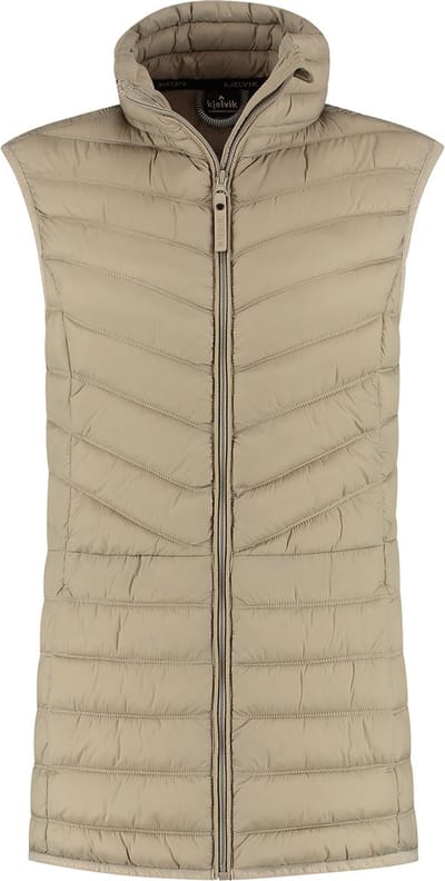 Kjelvik Outdoorbodywarmer Soof Zand - maat 36