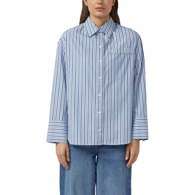 s.Oliver Blouses Light Blue Maat: 36 | Overhemden Outlet | Dames | Blauw