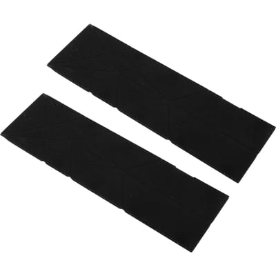 2 Stuks 3 in 1 Veelhoeken Platte Maatlepels Siliconen Magnetisch Vlak Opvouwbaar Keukengadget Keukengerei veelkleurig