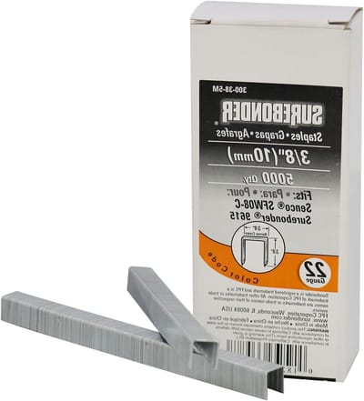 Bekleding Nietjes - Fijne Draad Nietjes - Meubel Stofferen - Gegalvaniseerd Staal - 5000 Stuks - Zilver
