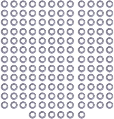 Dailygoods- Platte Ringen Assortiment 150 Stuks - A2-70 Roestvrij Staal - DIN125 - Slijtvast - Voor Industrie/Auto Onderhoud - Lange Levensduur - Sluitringen
