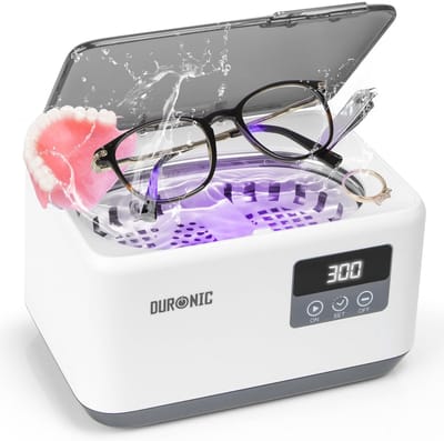 Ultrasone reiniger voor sieraden en brillen – 50W krachtige reiniging voor delicate objecten