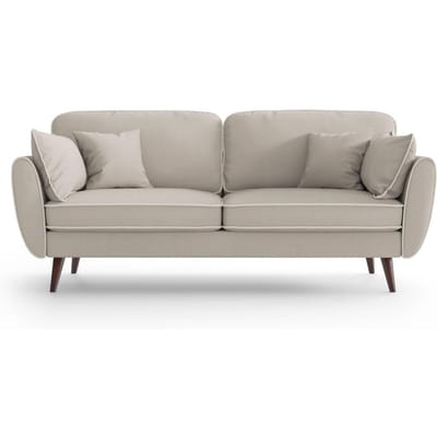 3-zitsbank Zara linnen met contrast piping | NADUVI Collection