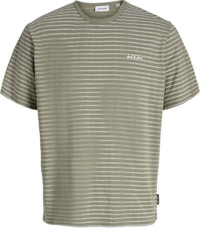 JACK&JONES - JJDEVIN DAYTONA STRIPED TEE SS CREW NECK - Heren - T-shirts