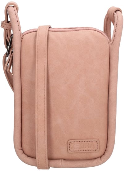 Zebra Trends Mia Telefoontasje - Phonebag - Telefoon - Crossbody - Schoudertas - Dames - Oudroze