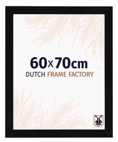 Fotolijst 60x70 cm - MDF - Zwart Hoogglans - Praag