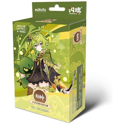 100% Echte Genshin Impact Kaart Genius Invokation Tcg Battle Card Hu Tao Raiden Shogun Karakter Verzameling Kaart Kind Speelgoed Cadeaus
