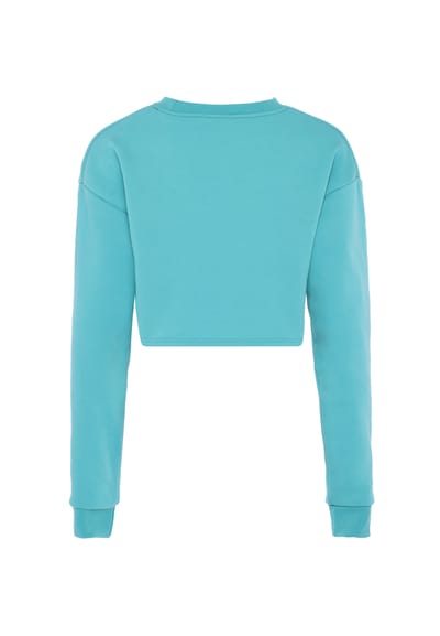 Mymo Sweatshirt Dames turkoois