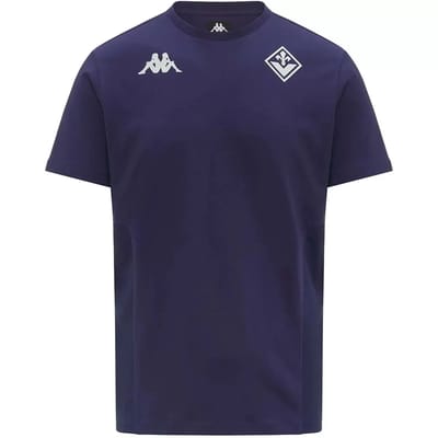 Kappa Millido-ac Fiorentina T-shirt Met Korte Mouwen Blauw L Man