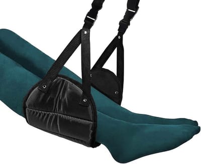 Verstelbare Memory Foam Voetsteun voor Thuis en Op Reis, Comfortabele Voetsteun, Ideaal voor Ontspanning en Ondersteuning