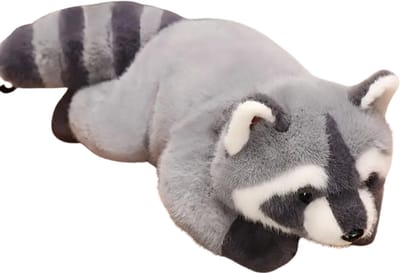 Livano Knuffel - Knuffelbeer - Knuffeldoekje - Groot - Meme - Baby - Wasbeer - Stuffed Animal - Plushie - Plush - Dier