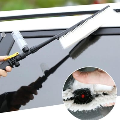 Watergevoede Pole Kit - Zonne-reinigingsgereedschap - Glas en panelen reinigen - Lichtgewicht ontwerp - 10 meter lengte - Grijs