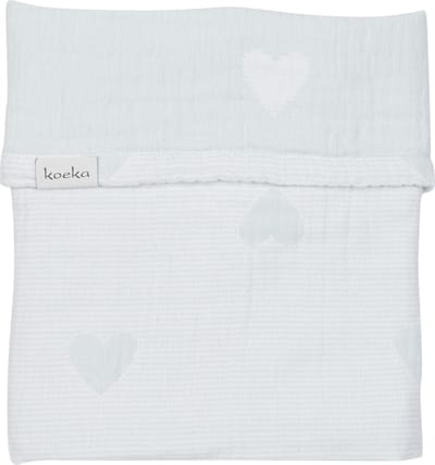 Koeka - Babydekentje - Altea stripes - One Size - Soft Mint