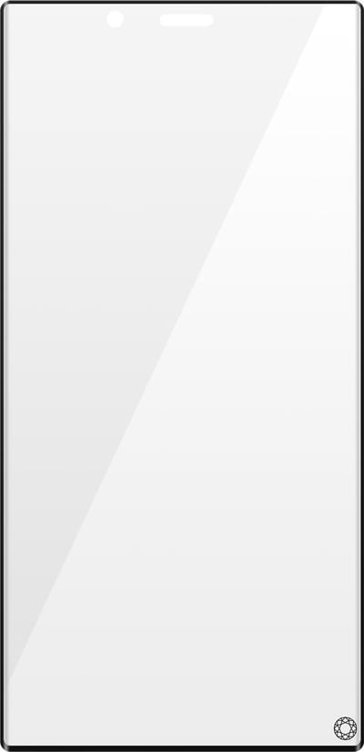 Force Case, Screenprotector geschikt voor Samsung Galaxy Note 10 - Oleophobic 3D, Transparant zwart