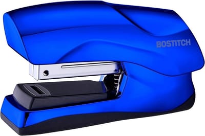 Robuuste Nietmachine Blauw – 40 Vellen Capaciteit – Geen Vastlopen – Half-Strip – Compact & Ergonomisch