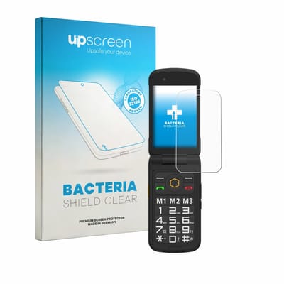 upscreen - Screenprotector voor AGM M8 FLIP - Folie Beschermfolie transparant antibacterieel
