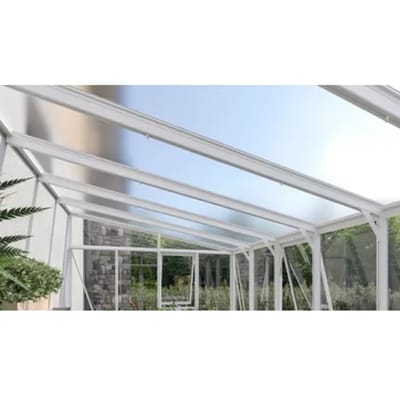 Versterkingskit Voor Athenis Broeikas 10200 Gepoedercoat Aluminium Wit