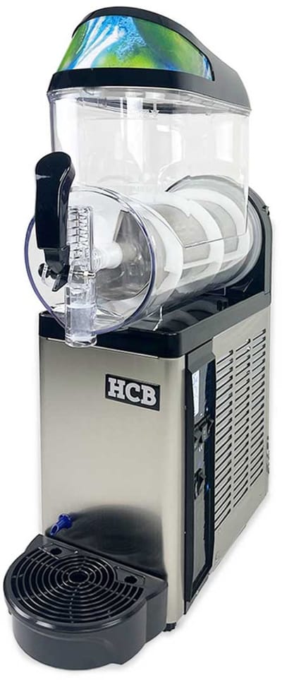 HCB® - Professionele Horeca Slushmachine - 1 x 12 liter - 230V - Slush puppy machine - 51x22x79.5 cm (DxBxH) - 23 kg - 9969