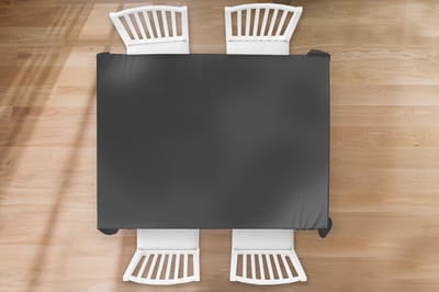 Tafelkleed - Tafellaken - 170x130 cm - Grijs - Herfst - Seizoenen - Kleuren - Binnen en Buiten