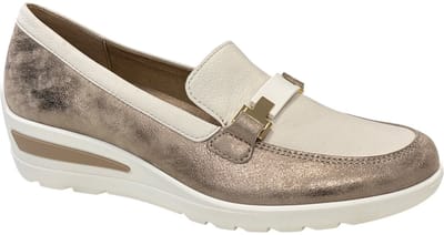 Ara -Dames - off-white/ecru/parel - ballerina's & mocassins - maat 39