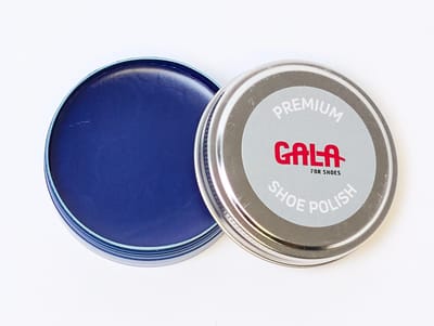 GALA Premium Shoe Polish 50 ml (schoenpoets voor glad leer) - Donkerblauw