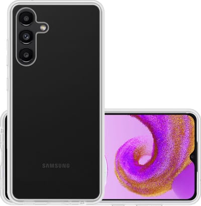 Hoesje - Geschikt voor Samsung Galaxy A04s - Sterk & Shockproof - Hoes Cover - Siliconen Case - Transparant