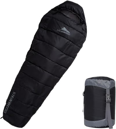 Koppelbare 3-4 Seizoenen Slaapzak Compact 210 cm - Waterbestendig voor Kamperen en Outdoor