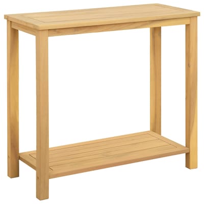 vidaXL Tuin Console Tafel Licht acacia 80 x 35 x 75 cm