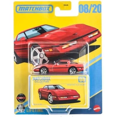 Matchbox Série Gbj48-F,Porsche 911/356 Toyota Mr2 Dodge Challenger Chevy,1:64 Modèles de Voitures Moulées sous Pression, Jouet Cadeau pour Collectionneur pour Enfants black
