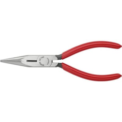 Knipex 25 01 160 Platte rondbektang Elektronica en fijnmechanica Recht Vanadium elektrostaal 160 mm