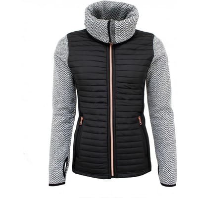 Fleece voor dames met gewatteerde inzetstukken Peak Mountain
